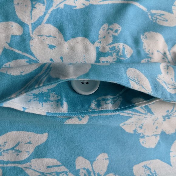 Madison Robin Egg Blue Floral "Trench" Coat NWT - Picture 10 of 16